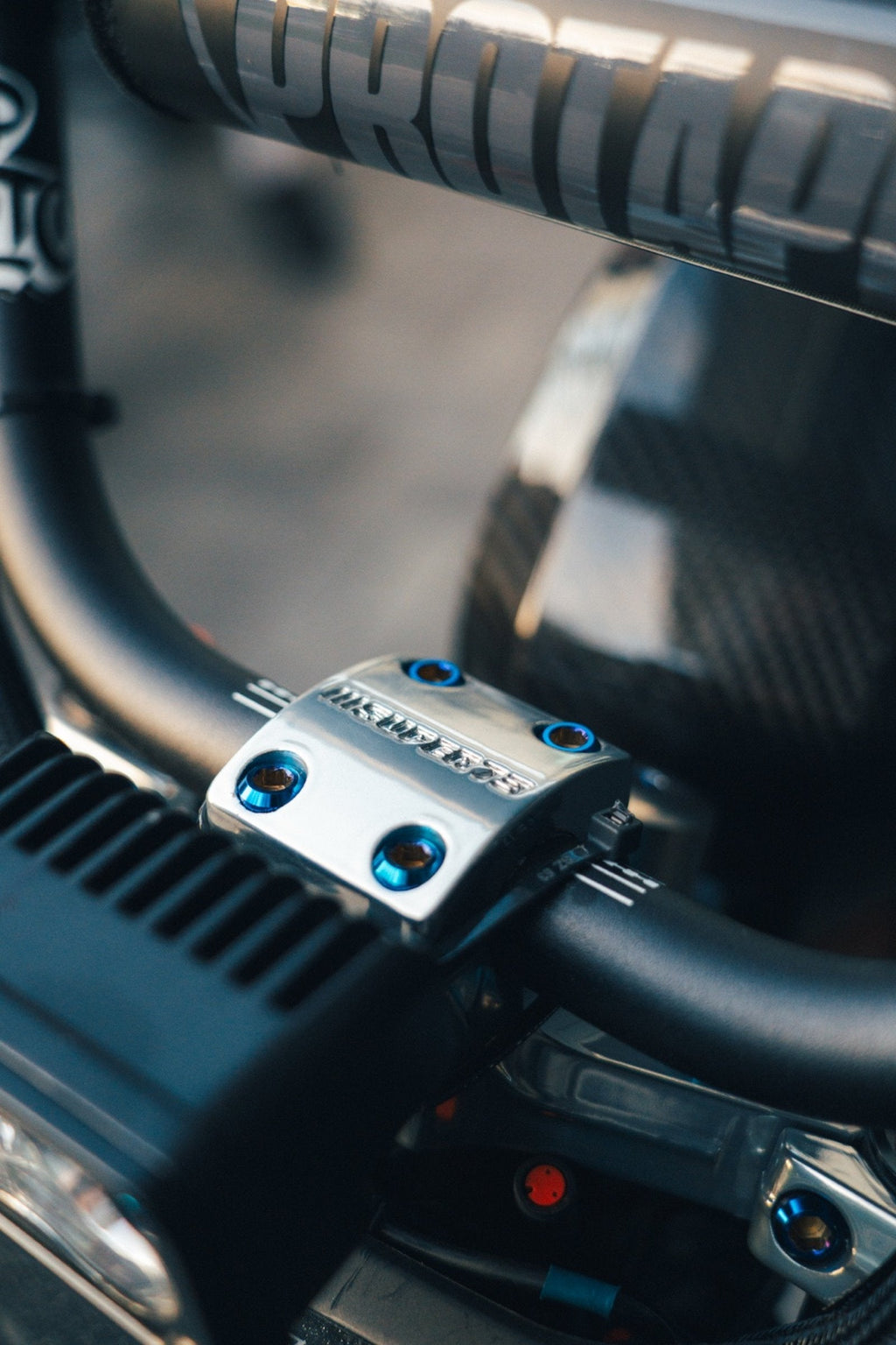 Titanium bar clamp bolts